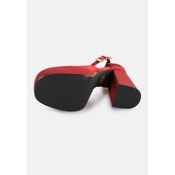 Buffalo Pumps May Dorsay Klassische Pumps - Rot -LAURAVITA-Shop 29171477 07