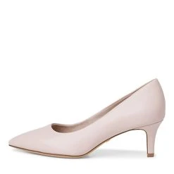 Tamaris Leder Pumps Ivory - Beige