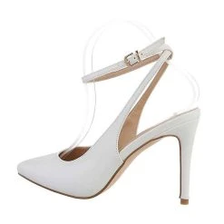 Ital-Design Schnür- & Riemchenpumps Schnalle, Pfennig-/Stilettoabsatz,