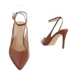 Ital-Design Schnür- & Riemchenpumps Schnalle, Pfennig-/Stilettoabsatz, -LAURAVITA-Shop 29244792 03