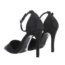 Ital-Design Schnür- & Riemchenpumps Knöchelriemen, Pfennig-/Stilettoabsatz, Riemen, Strass -LAURAVITA-Shop 29348182 03