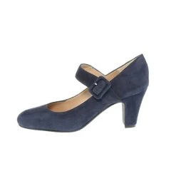 XAVER LUIS Pumps LISA - Spangenpumps Mit Bezogener Schließe Spangenpumps