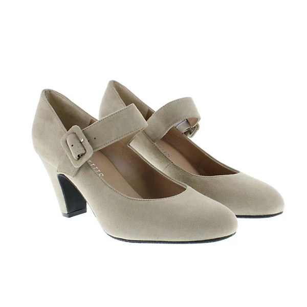 XAVER LUIS Pumps LISA - Spangenpumps Mit Bezogener Schließe Spangenpumps 2 XAVER LUIS Pumps LISA - Spangenpumps Mit Bezogener Schließe Spangenpumps – Bild 2