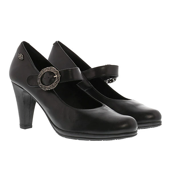 XAVER LUIS Pumps BETTINA - Spangenpumps Leder-Schließe Spangenpumps 2 XAVER LUIS Pumps BETTINA - Spangenpumps Leder-Schließe Spangenpumps – Bild 2