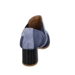 Maciejka Damen Pumps Schuhe Pumps Elegant Klassisch Lederkombination Geometrisch Klassische Pumps - Blau -LAURAVITA-Shop 29504231 04