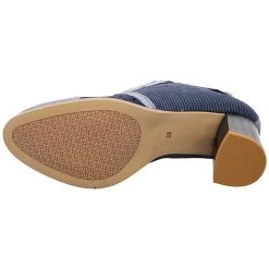 Maciejka Damen Pumps Schuhe Pumps Elegant Klassisch Lederkombination Geometrisch Klassische Pumps - Blau -LAURAVITA-Shop 29504231 09