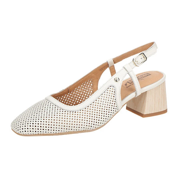 Pikolinos Damenschuhe MURCIA Sling-Pumps - Weiß 1 Pikolinos Damenschuhe MURCIA Sling-Pumps - Weiß