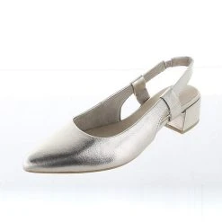 LAURAVITA-Shop 39 Marco Tozzi Sling Pumps Da._Sling Sling-Pumps - Metallicgelb