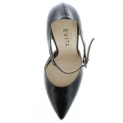 EVITA Damen Pumps Halboffen LISA Klassische Pumps - Schwarz -LAURAVITA-Shop 5031269 06