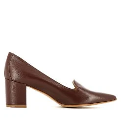 EVITA Damen Pumps ROMINA Klassische Pumps - Braun-kombi -LAURAVITA-Shop 5175175 19