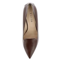 EVITA Damen Pumps ROMINA Klassische Pumps - Braun-kombi -LAURAVITA-Shop 5175175 24