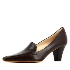 EVITA Damen Pumps PATRIZIA Klassische Pumps - Dunkelbraun