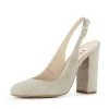 EVITA Damen Sling Pumps ILENEA Sling-Pumps - Grau/beige