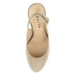 EVITA Damen Sling Pumps ILENEA Sling-Pumps - Grau/beige 11 EVITA Damen Sling Pumps ILENEA Sling-Pumps - Grau/beige -LAURAVITA-Shop 5488280 06