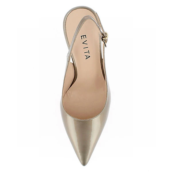 EVITA Damen Sling Pumps JESSICA Sling-Pumps - Gold 6 EVITA Damen Sling Pumps JESSICA Sling-Pumps - Gold – Bild 6